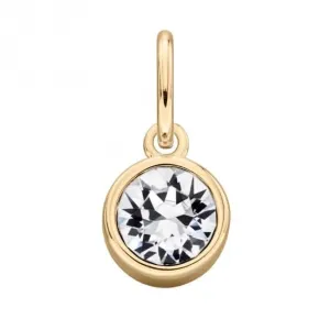 Gold Plated Crystalstal Swarovski Crystal Pendant Beginnings Jewellery