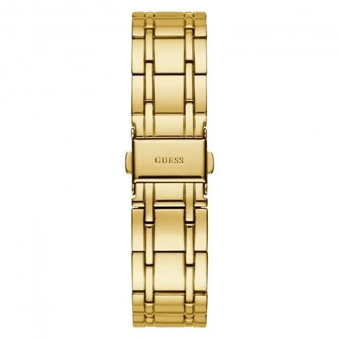 Guess Ladies Dress Stainless Steel Gold Watch W1313L2
