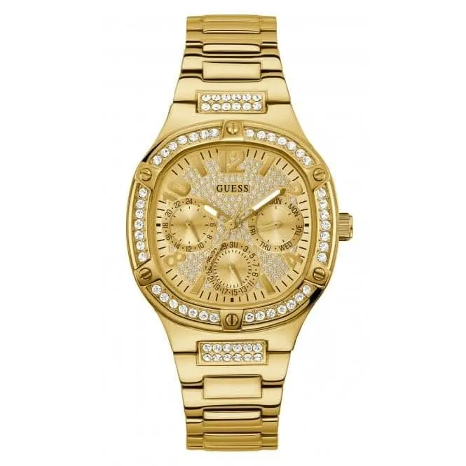 Guess Ladies Duchess Stainless Steel Gold Watch GW0558L2