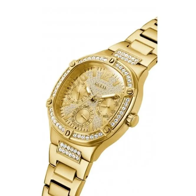 Guess Ladies Duchess Stainless Steel Gold Watch GW0558L2