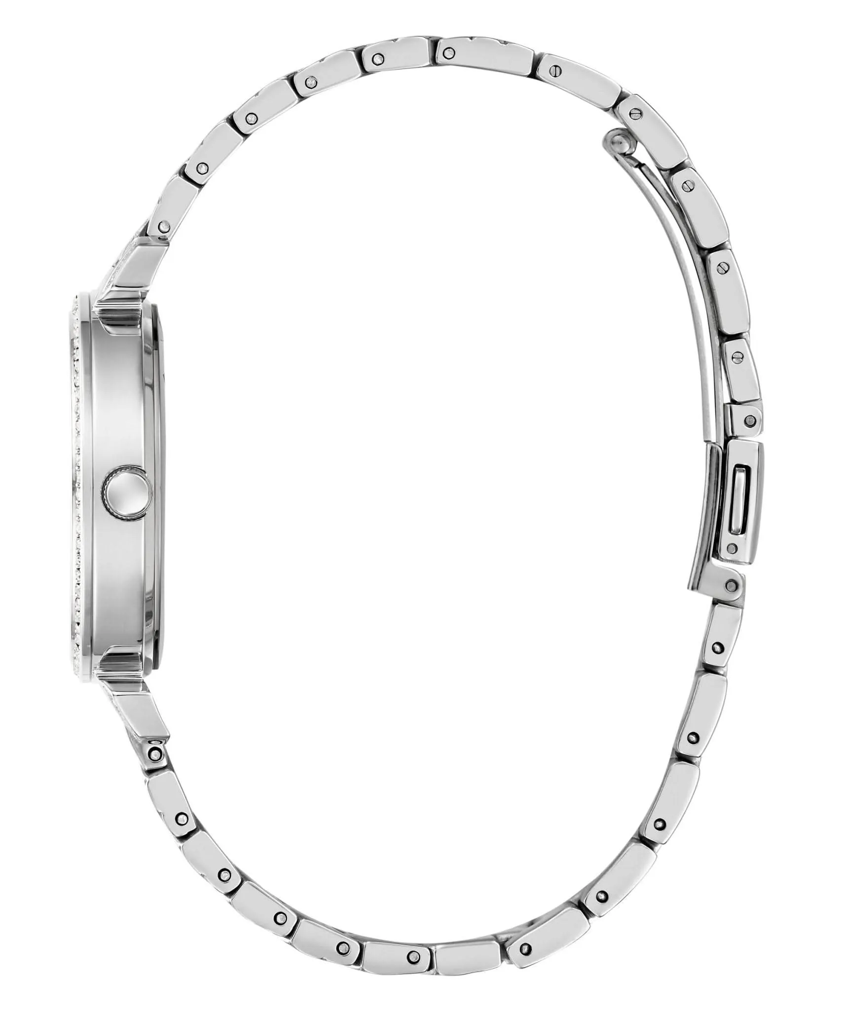 Guess Ladies Enchantment Silver Tone Recycled Steel Watch GW0763L1