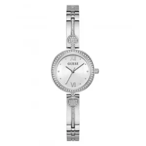 Guess Ladies Lovey Silver Tone Watch GW0655L1
