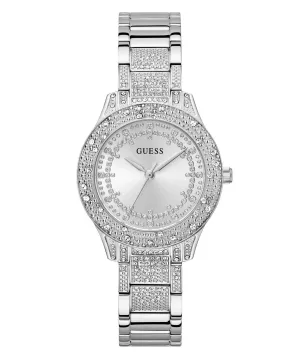Guess Ladies Shooting Star Silver Tone Recycled Steel Watch GW0746L1