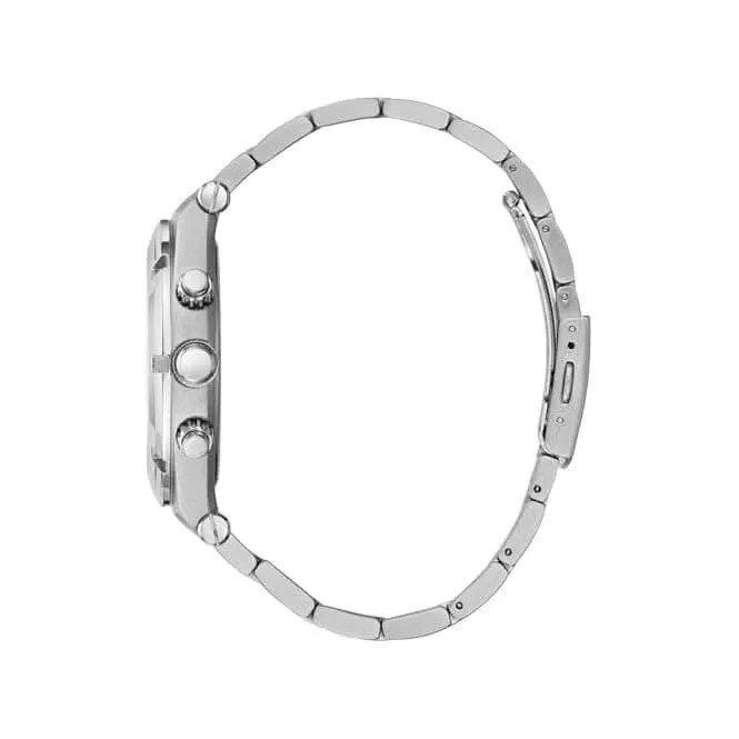 Guess Mens Continental Stainless Steel Black Watch GW0260G1