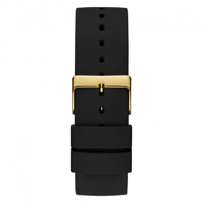 Guess Mens Dress Stainless Steel Black Watch W1264G1