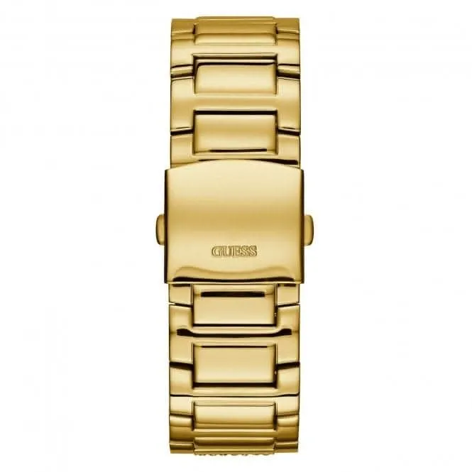 Guess Mens Sport Stainless Steel Champagne Watch W0799G2
