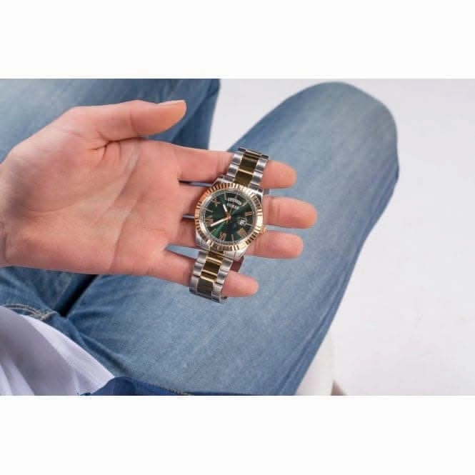 Guess Gents Connoisseur Stainless Steel 2-Tone Watch GW0265G8