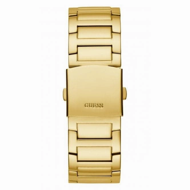 Guess Gents King Stainless Steel Gold Tone Watch GW0497G2