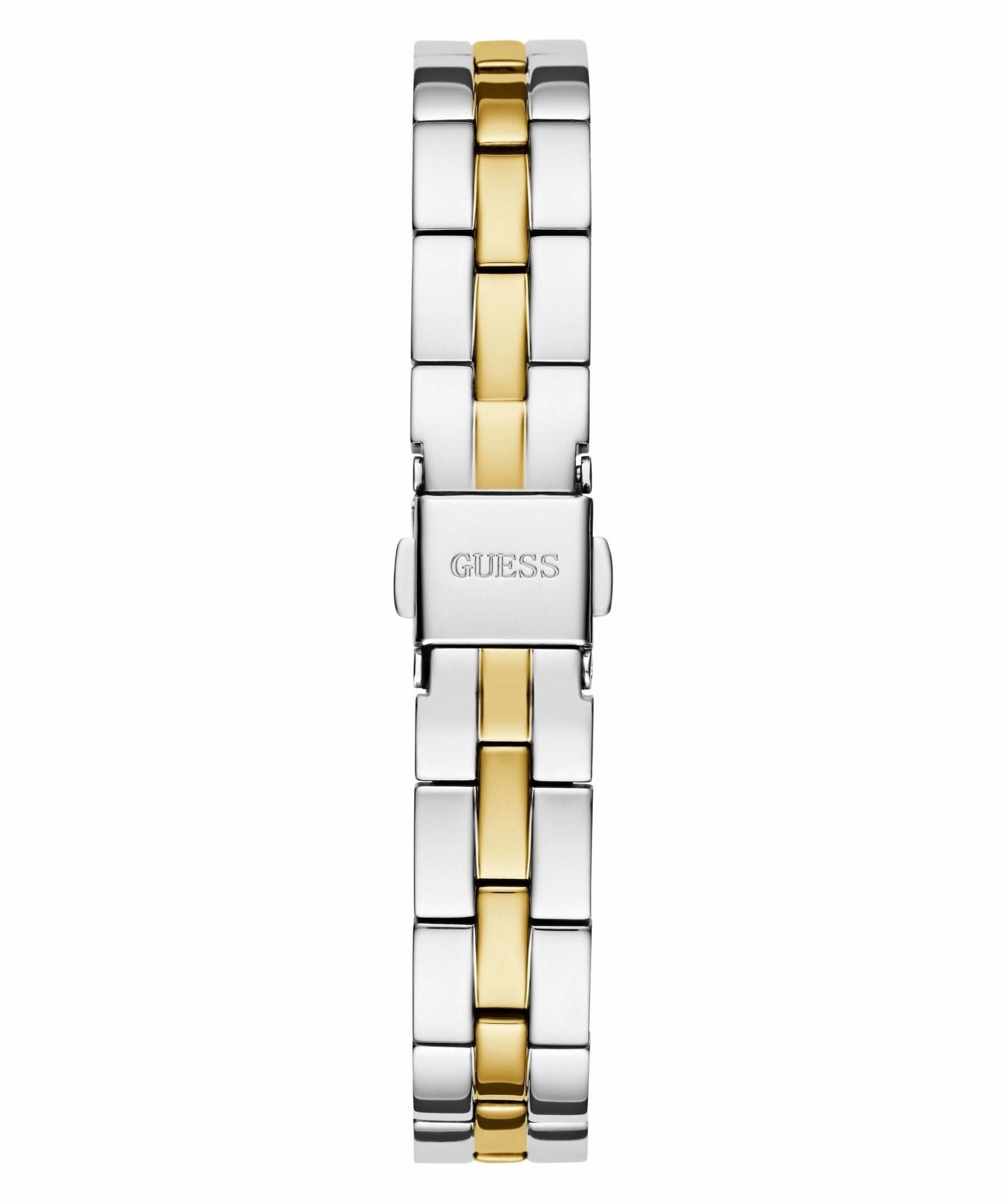 Guess Ladies Array Yellow Gold Tone Stainless Steel Watch GW0762L5