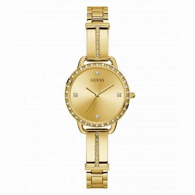 Guess Ladies Bellini Gold Tone Watch GW0022L2