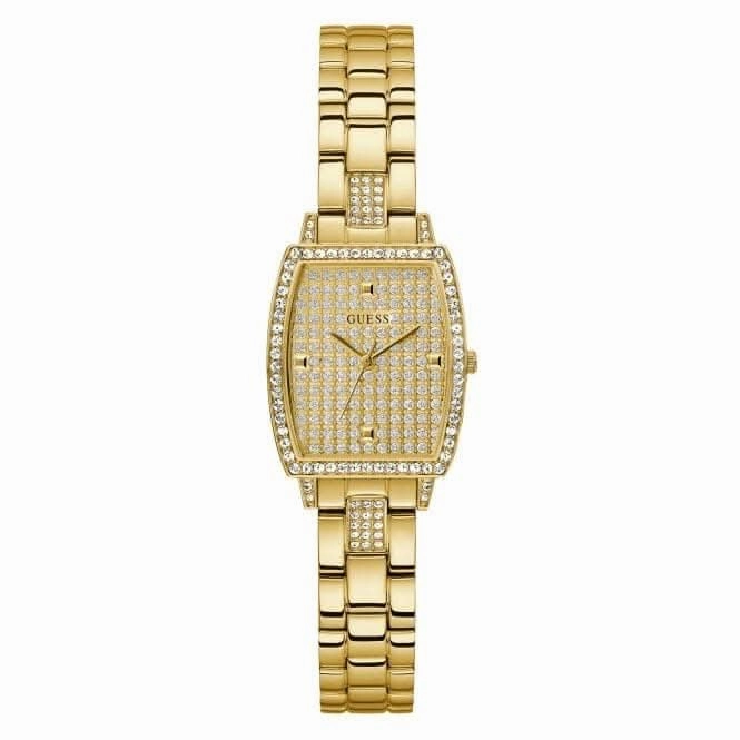 Guess Ladies Brilliant Gold Tone Watch GW0611L2