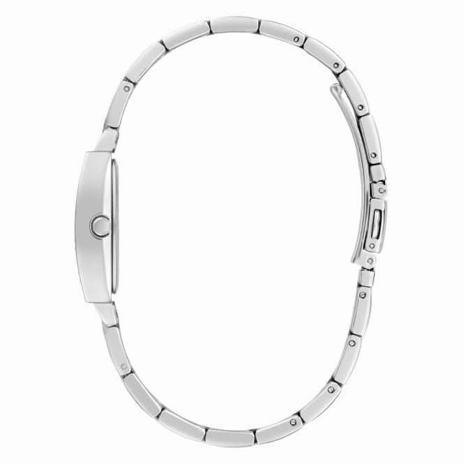 Guess Ladies Brilliant Silver Tone Watch GW0611L1