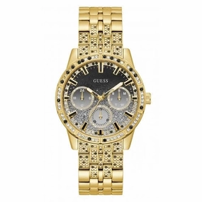 Guess Ladies Cascade Stainless Steel Gold Tone Watch GW0365L2