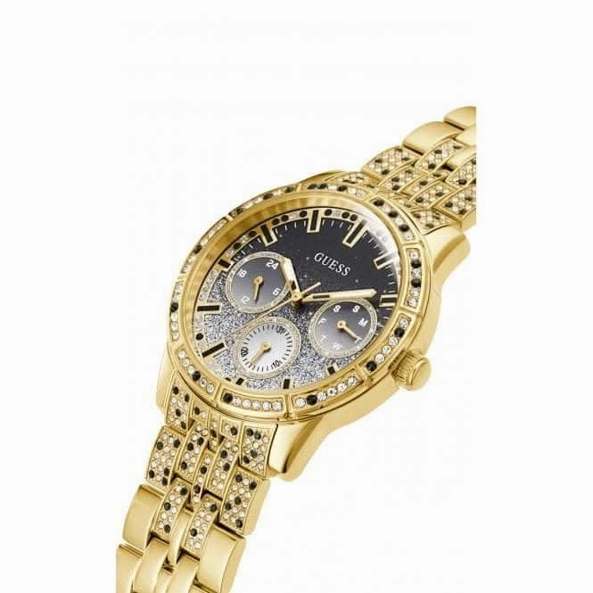 Guess Ladies Cascade Stainless Steel Gold Tone Watch GW0365L2