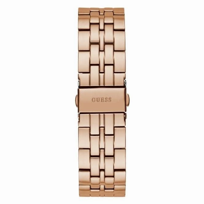 Guess Ladies Cascade Stainless Steel Rose Gold Watch GW0365L3