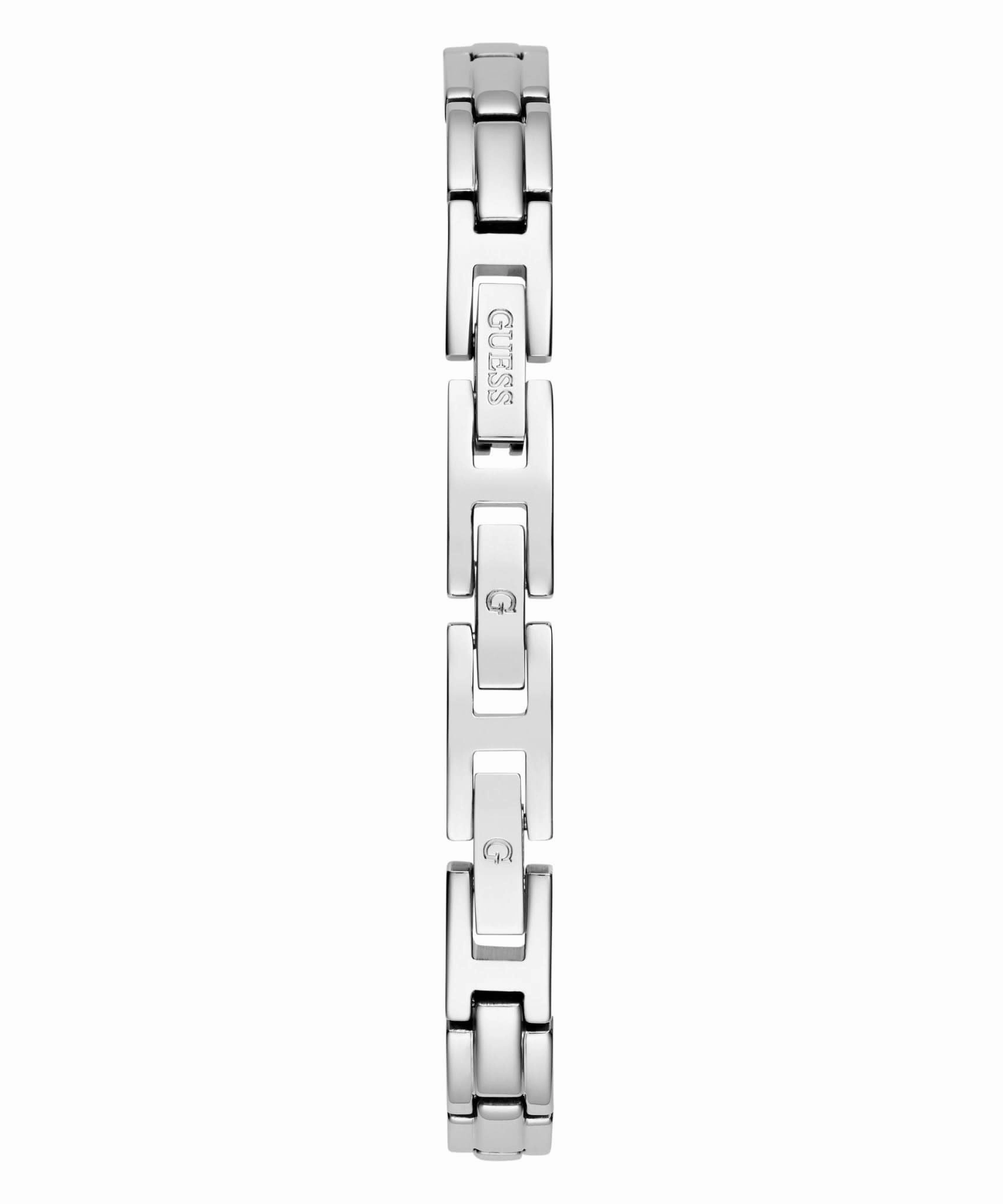 Guess Ladies Chloe Silver Tone Recycled Steel Watch GW0756L1