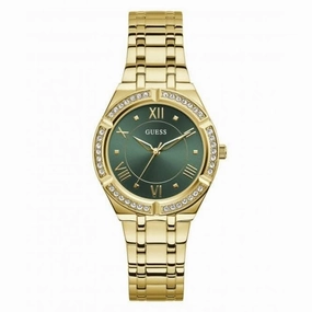 Guess Ladies Cosmo Gold Tone Watch GW0033L8