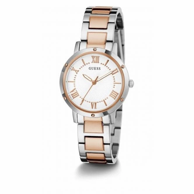Guess Ladies Dawn Stainless Steel 2-Tone Watch GW0404L3