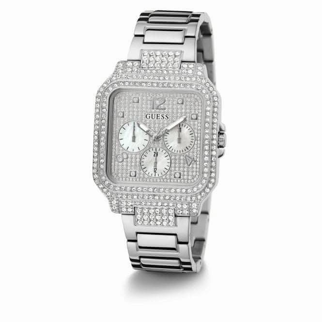Guess Ladies Deco Stainless Steel Silver Watch GW0472L1
