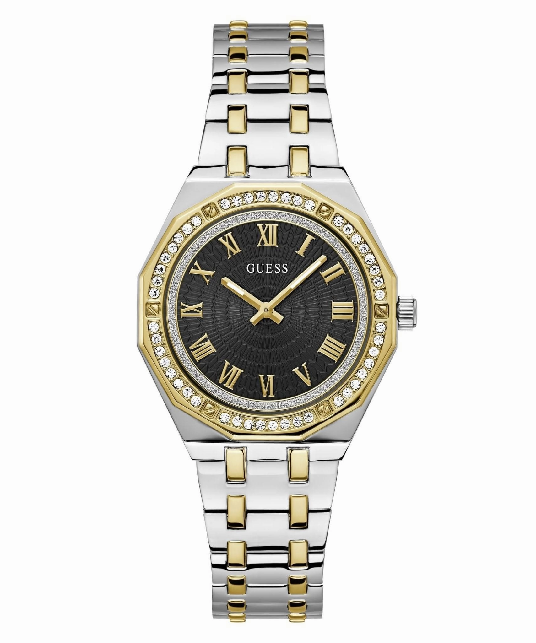 Guess Ladies Desire Two Tone Stainless Steel Watch GW0770L4
