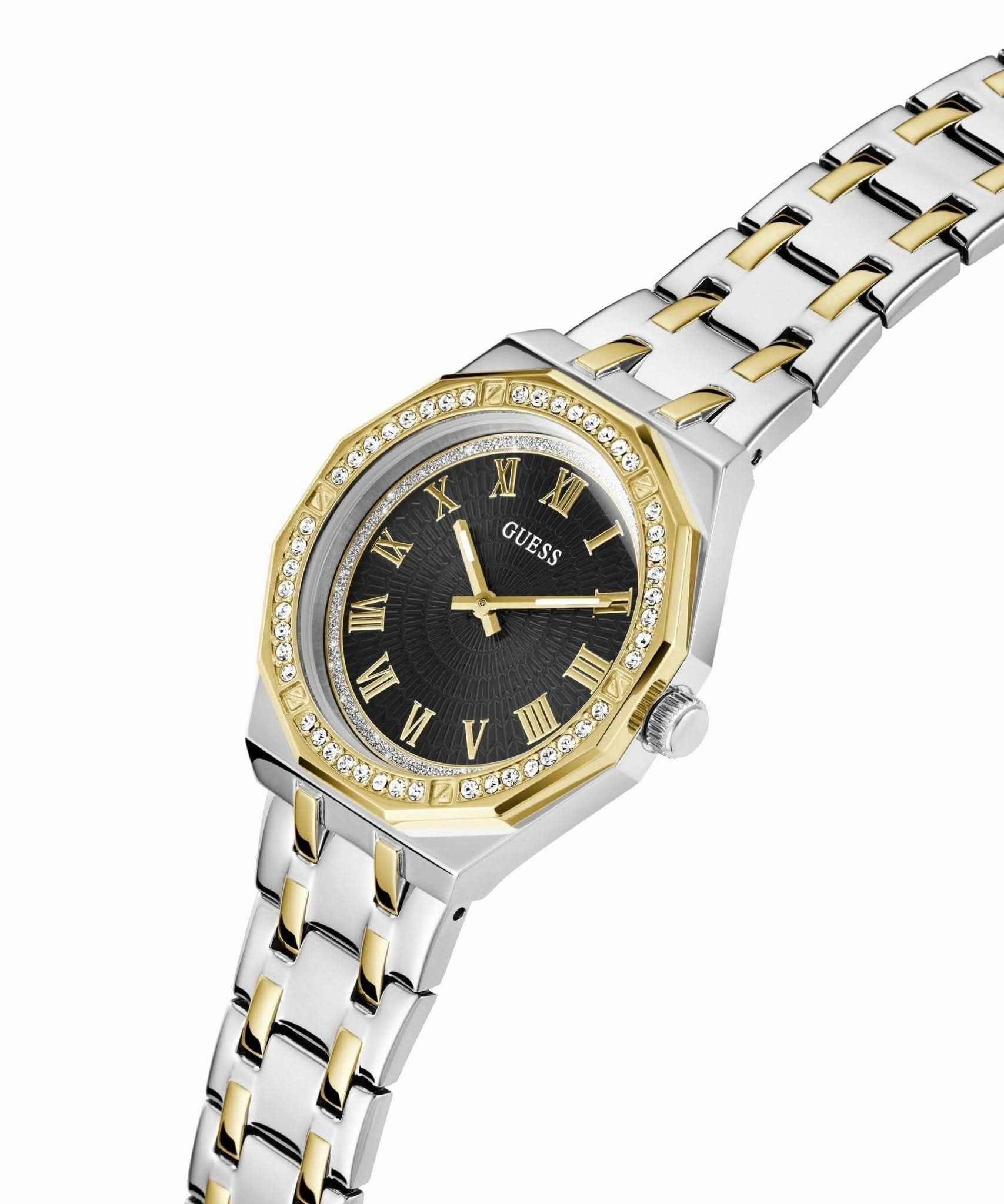 Guess Ladies Desire Two Tone Stainless Steel Watch GW0770L4