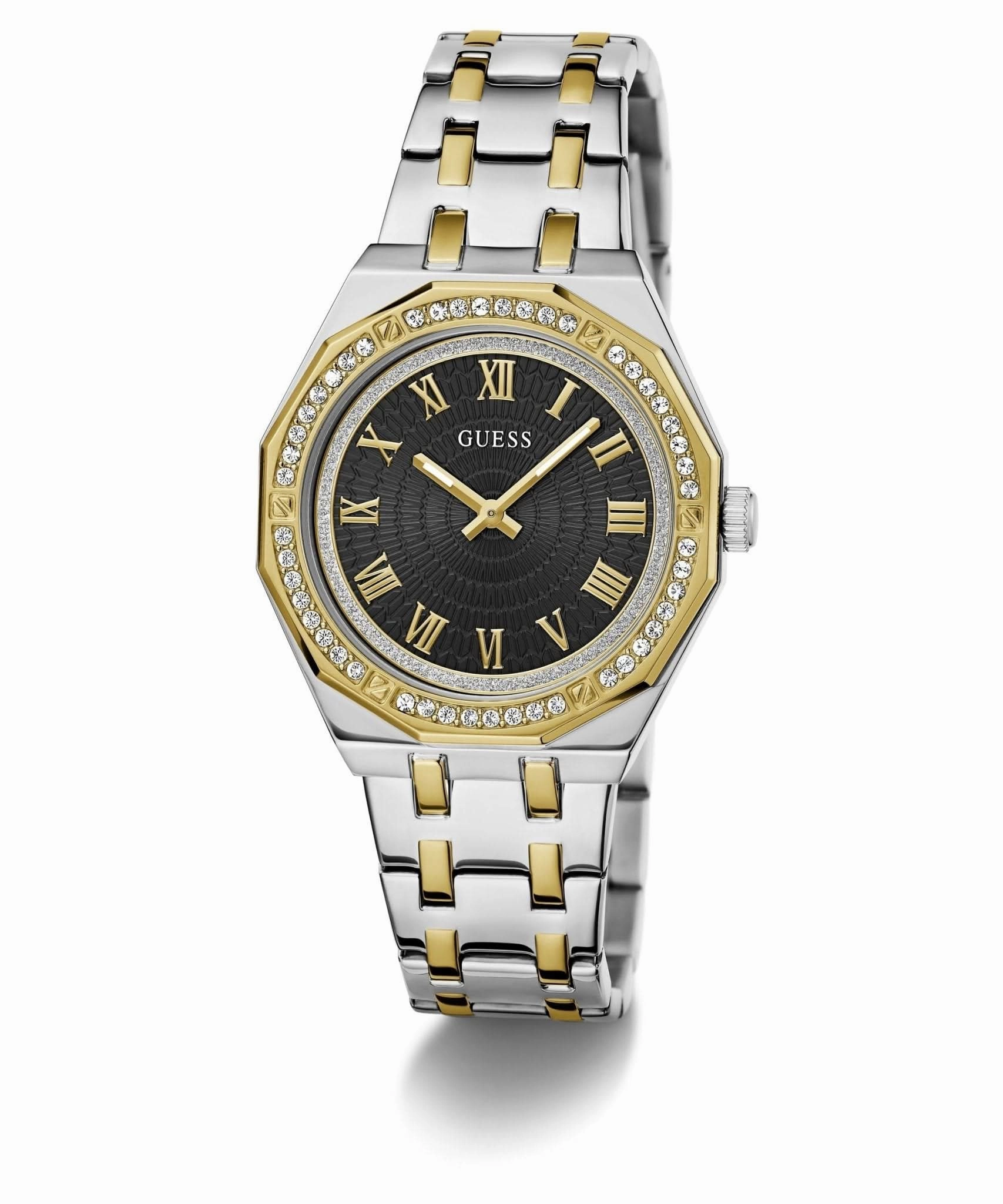 Guess Ladies Desire Two Tone Stainless Steel Watch GW0770L4