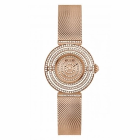 Guess Ladies Dream Stainless Steel Rose Gold Watch GW0550L3