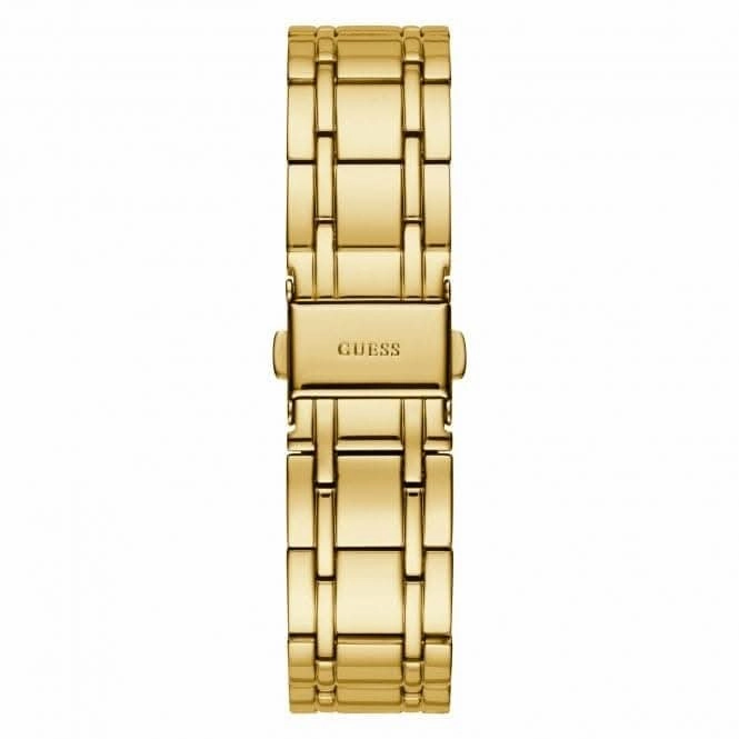 Guess Ladies Dress Stainless Steel Gold Watch W1313L2