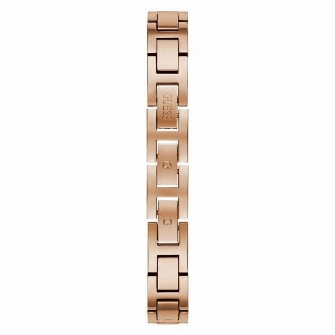 Guess Ladies Dress Stainless Steel Rose Gold Watch GW0022L3