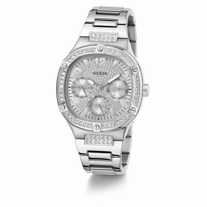 Guess Ladies Duchess Stainless Steel Silver Watch GW0558L1