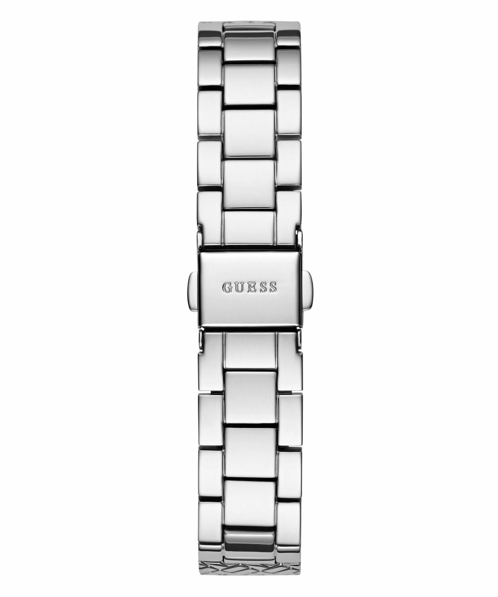 Guess Ladies Enchantment Silver Tone Recycled Steel Watch GW0763L1