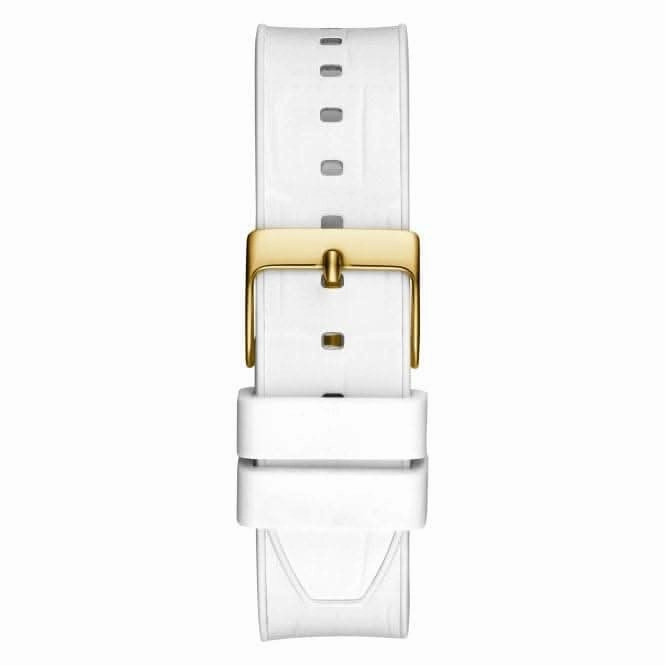 Guess Ladies Fusion Stainless Steel Gold Silver Watch GW0553L2