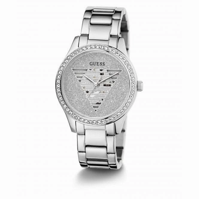 Guess Ladies Lady Idol Silver Tone Watch GW0605L1