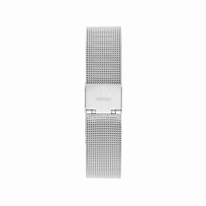 Guess Ladies Nova Stainless Steel Mesh Silver Watch GW0243L1