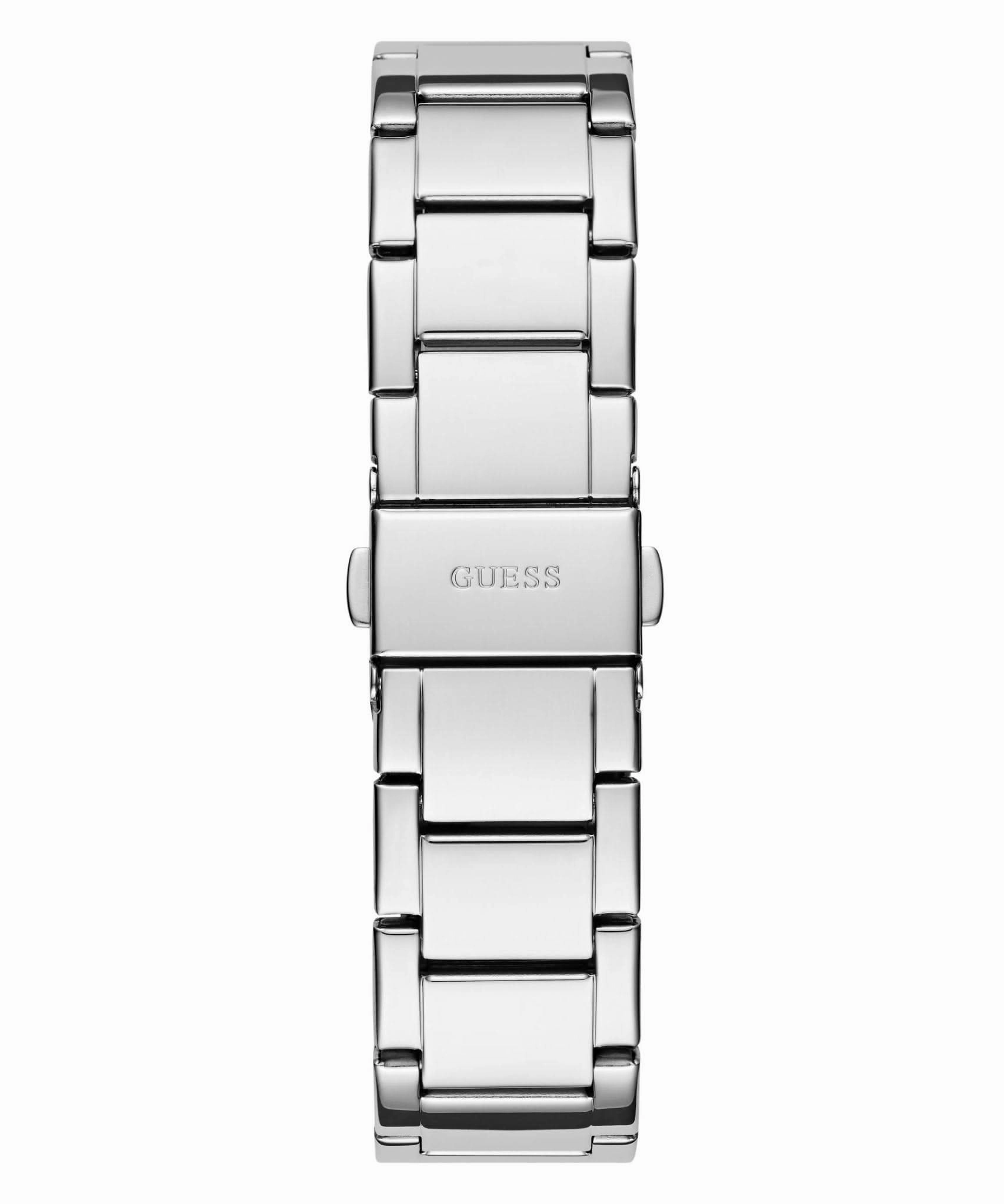 Guess Ladies Petal Silver Tone Stainless Steel Watch GW0747L1