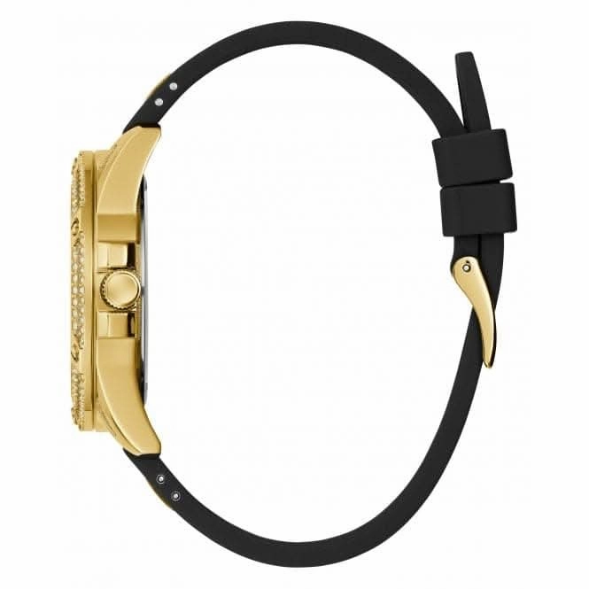 Guess Ladies Queen Stainless Steel Gold Watch GW0536L3