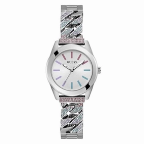 Guess Ladies Serena Silver Tone Watch GW0546L4