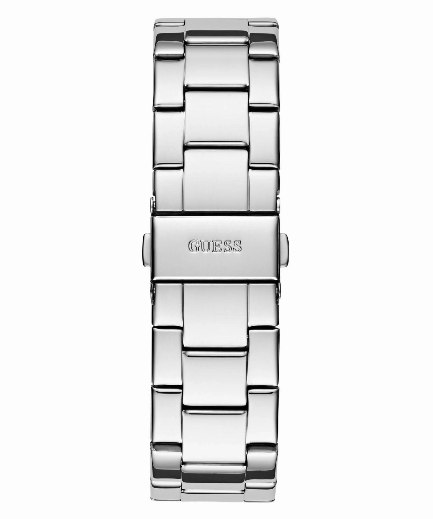 Guess Ladies Zoe Silver Tone Stainless Steel Watch GW0760L1