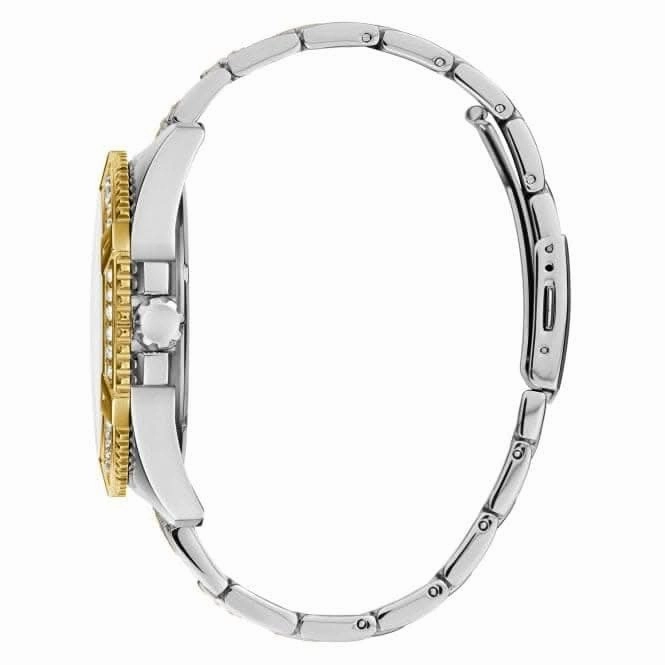 Guess Mens Sport Stainless Steel White Watch W0799G4