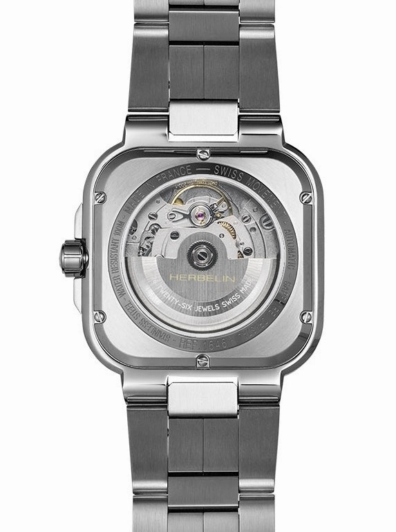 Herbelin Watches Herbelin Cap Camarat Square Automatic Green Watch