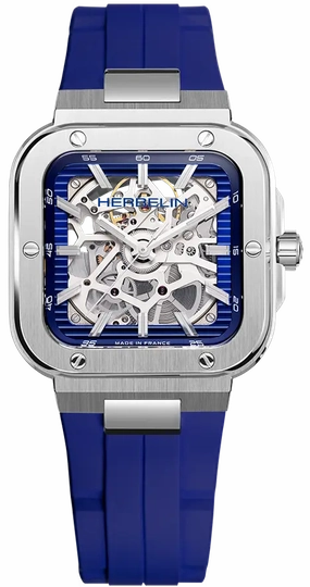 Herbelin Watches Herbelin Cap Camarat Square Automatic Skeleton Limited Edition Watch