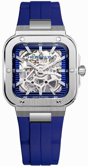 Herbelin Watches Herbelin Cap Camarat Square Automatic Skeleton Limited Edition Watch