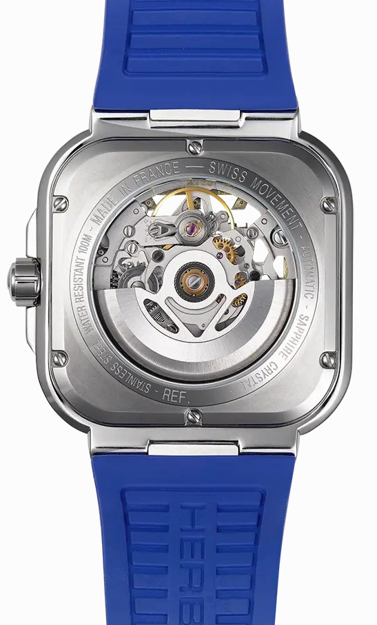 Herbelin Watches Herbelin Cap Camarat Square Automatic Skeleton Limited Edition Watch