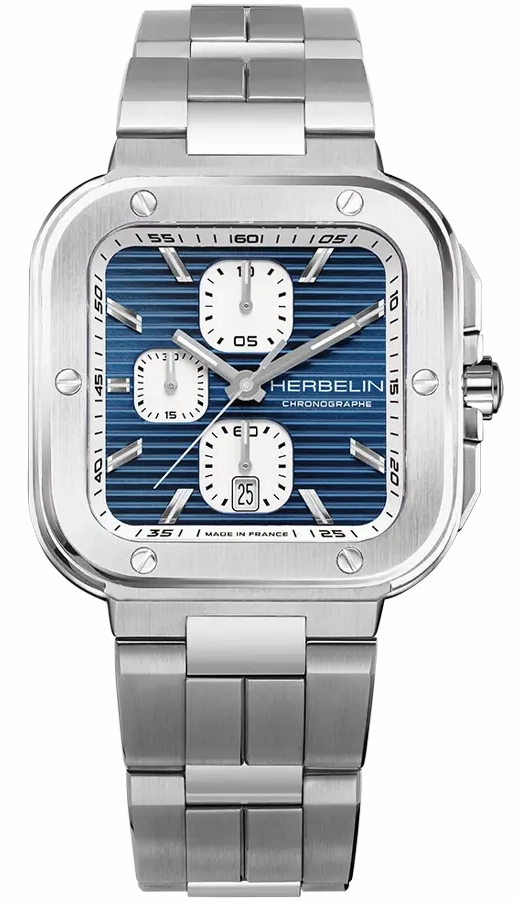 Herbelin Watches Herbelin Cap Camarat Square Chronograph Watch