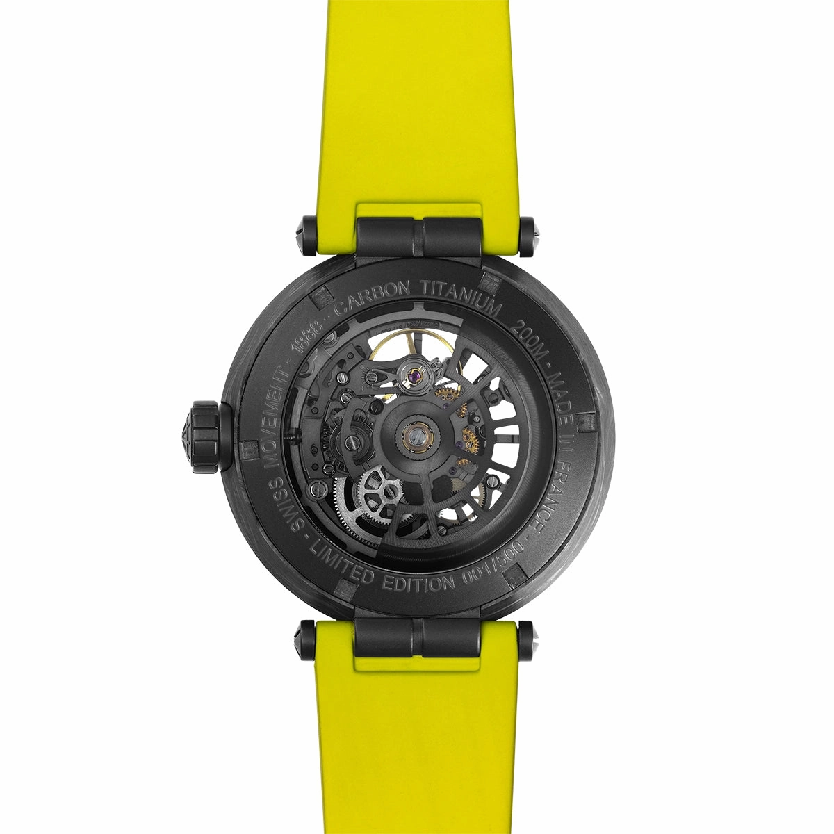 Herbelin Watches Herbelin Newport Carbon Skeleton Titanium Limited Edition Watch