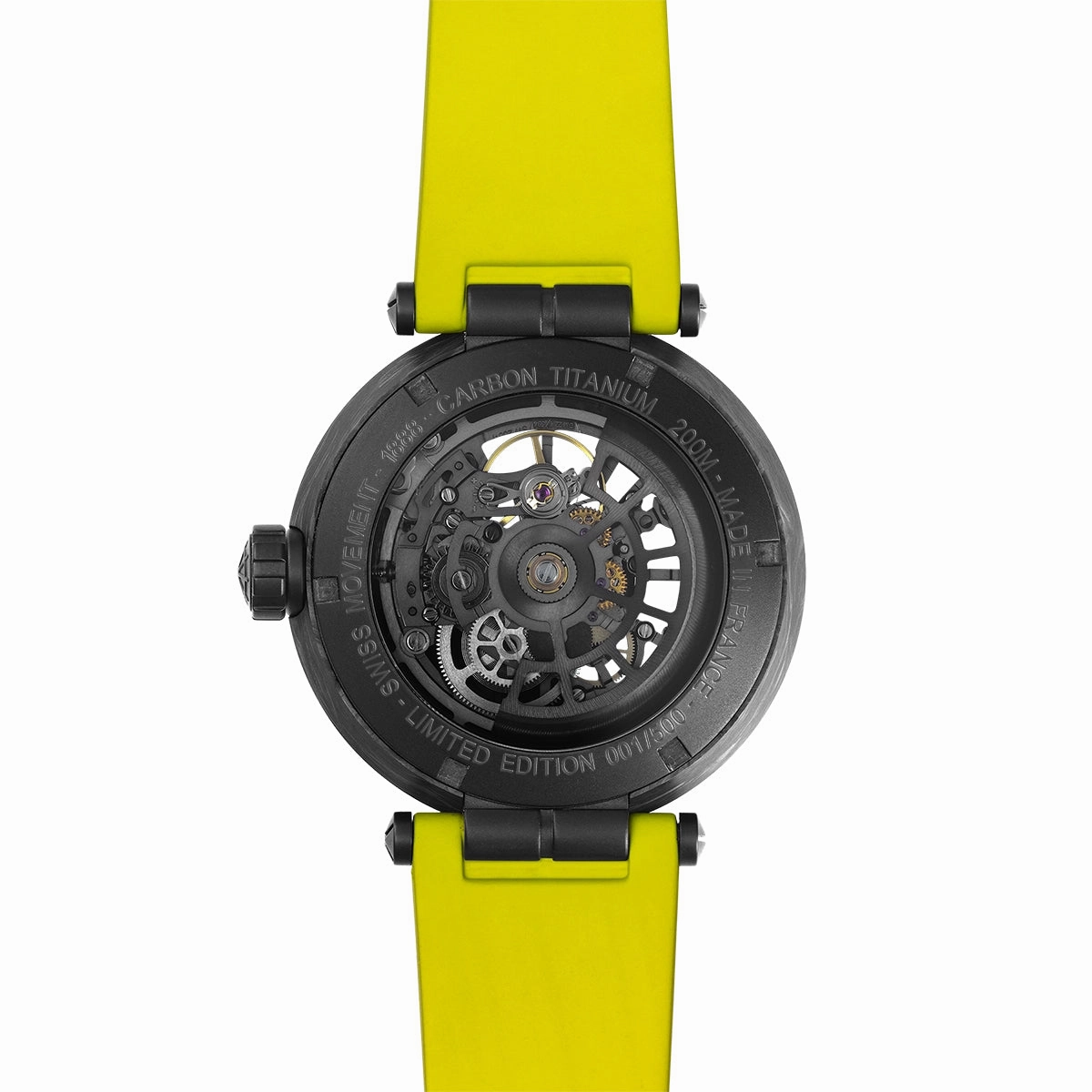 Herbelin Watches Herbelin Newport Carbon Skeleton Titanium Limited Edition Watch