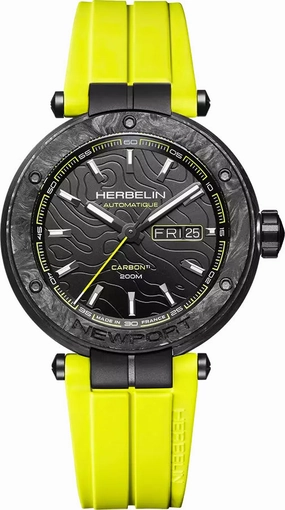 Herbelin Watches Herbelin Newport Carbon Titanium Watch