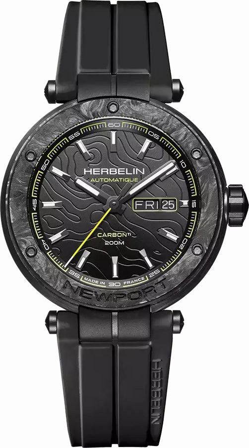 Herbelin Watches Herbelin Newport Carbon Titanium Watch