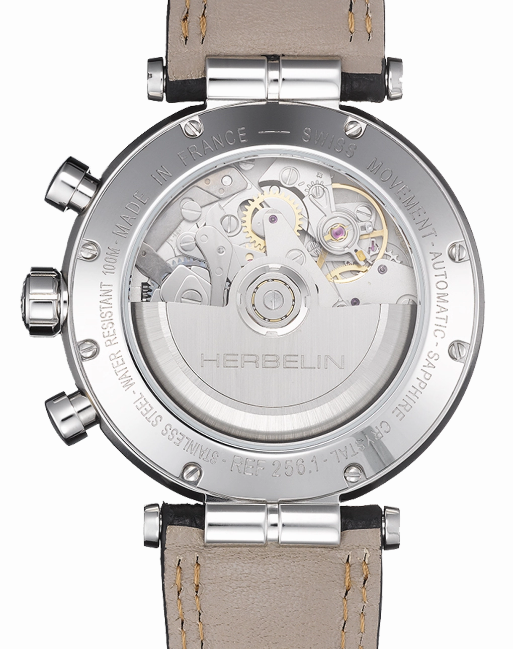 Herbelin Watches Herbelin Newport Heritage Chronograph Bi-Compax Panda Watch
