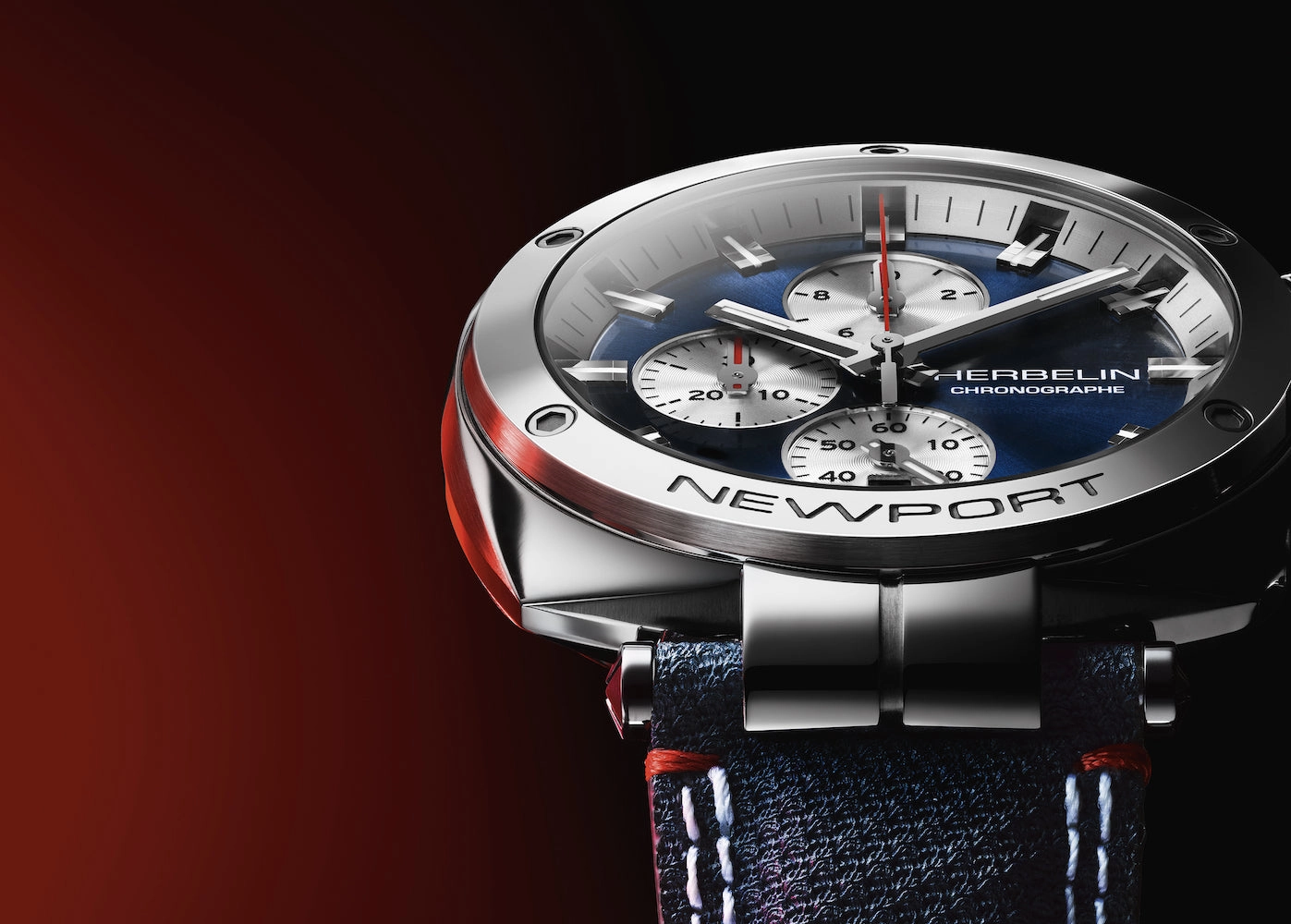Herbelin Watches Herbelin Newport Heritage Chronograph Watch